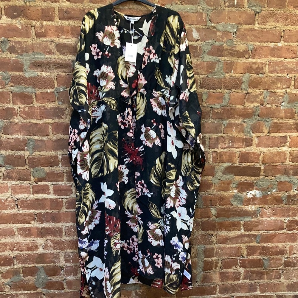 WALTER BAKER Open Floral Caftan
